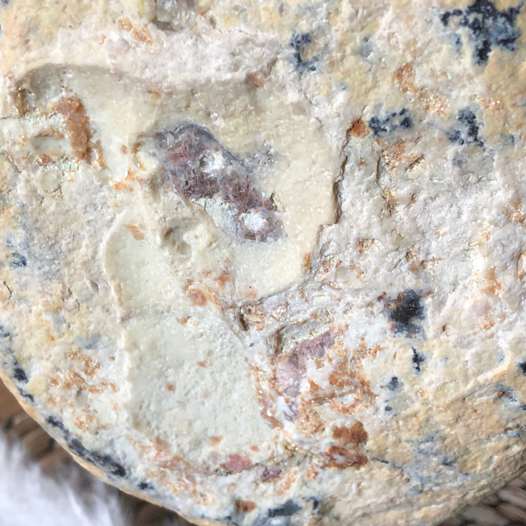 Achat mit Druse auf Stand