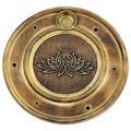 Räucherstäbchen- und Weihrauchkegelhalter „Lotus“