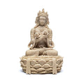 Buddha mit Dorje und Glocke sandfarben