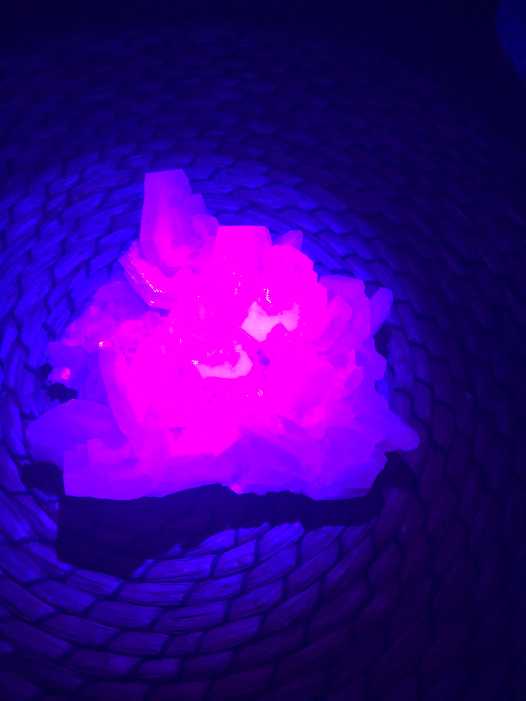 Calcit in fantastischer Hexagon Formation