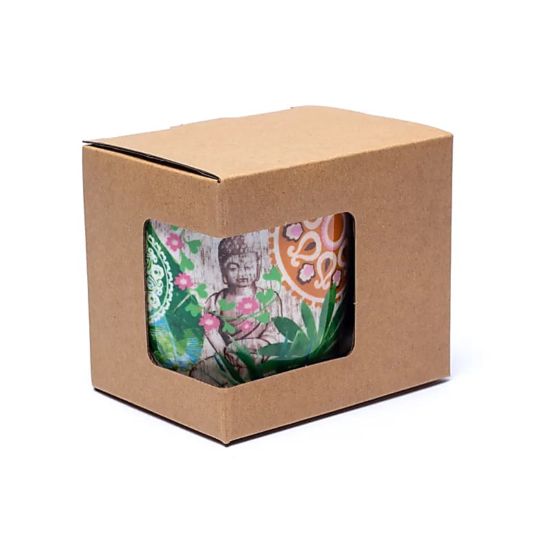 Teetasse mit Sieb „Buddha Paradies“