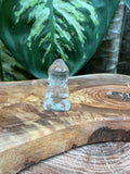 Rauchquarz Mini Buddha sehr transparent