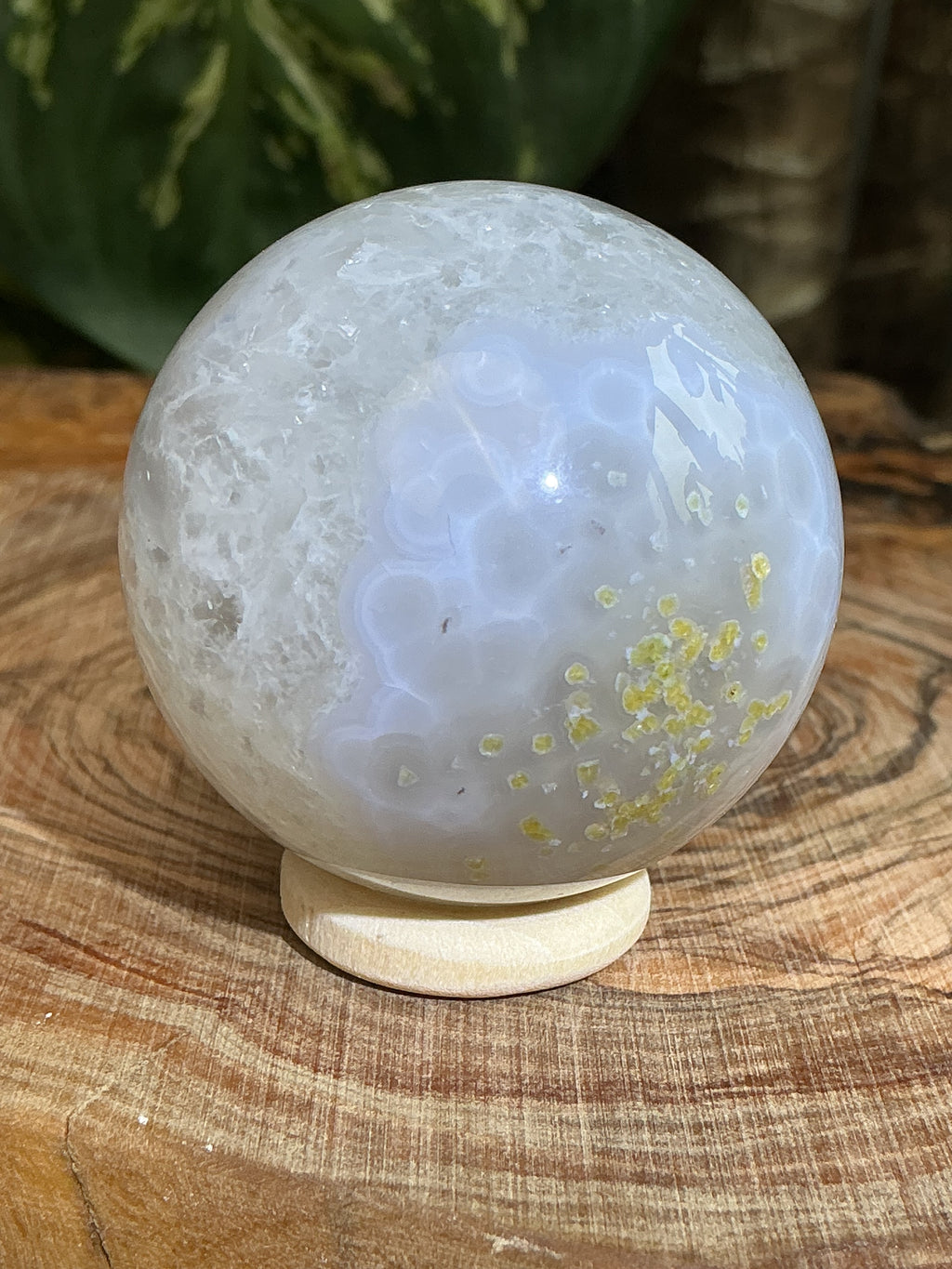 Druzy Achat Kugel