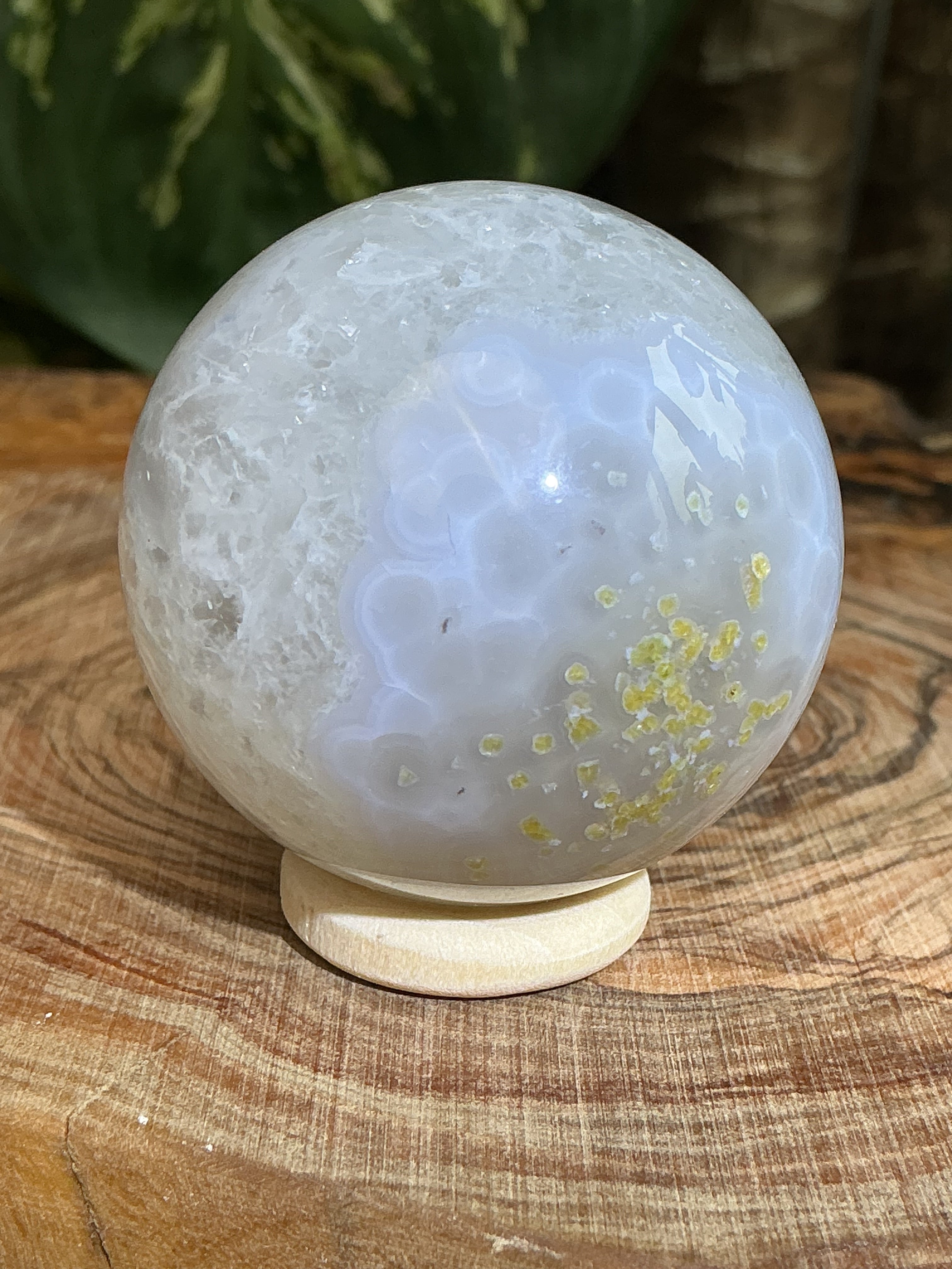 Druzy Achat Kugel