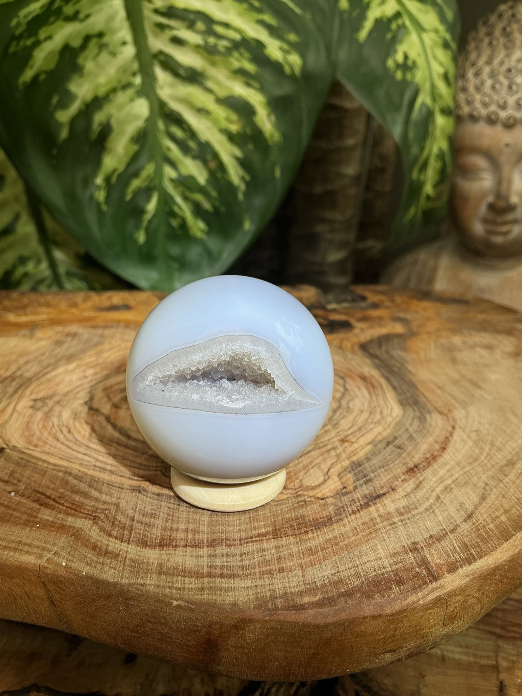 Druzy Achat Kugel