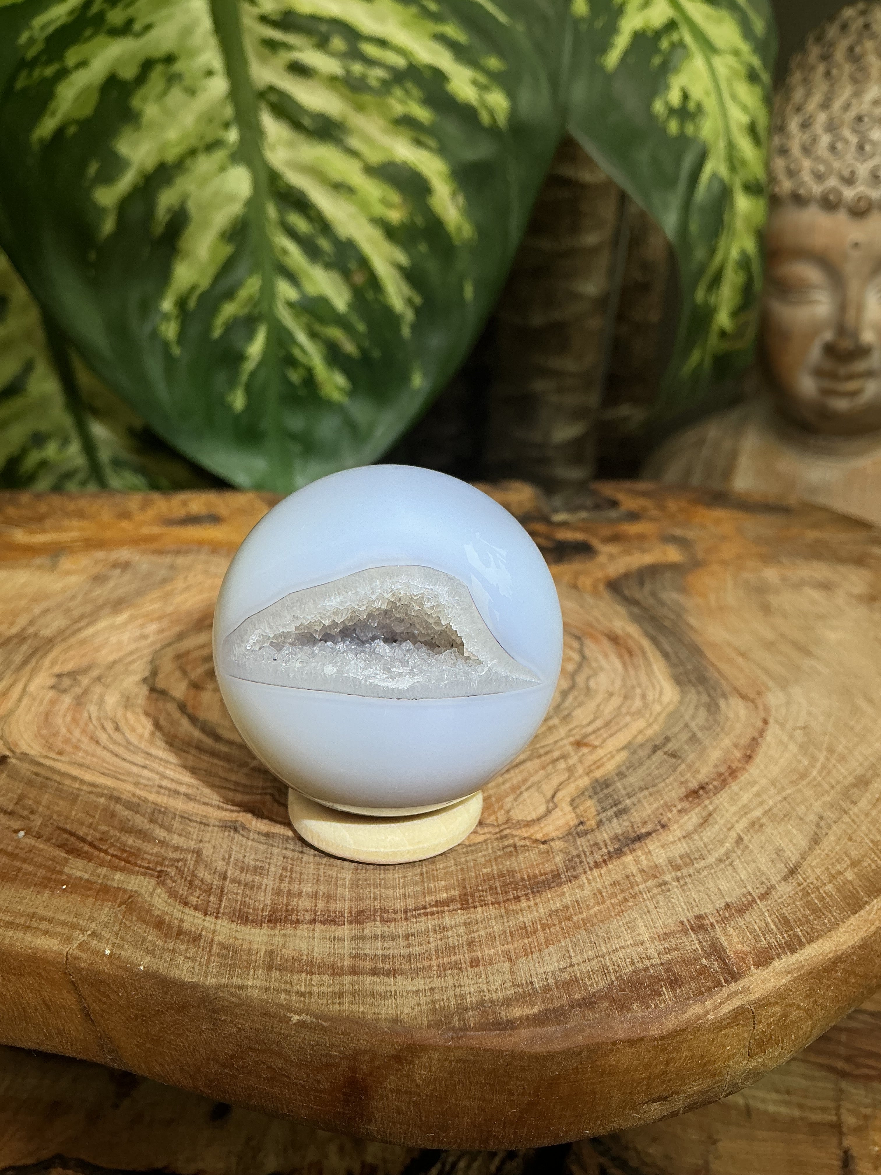 Druzy Achat Kugel