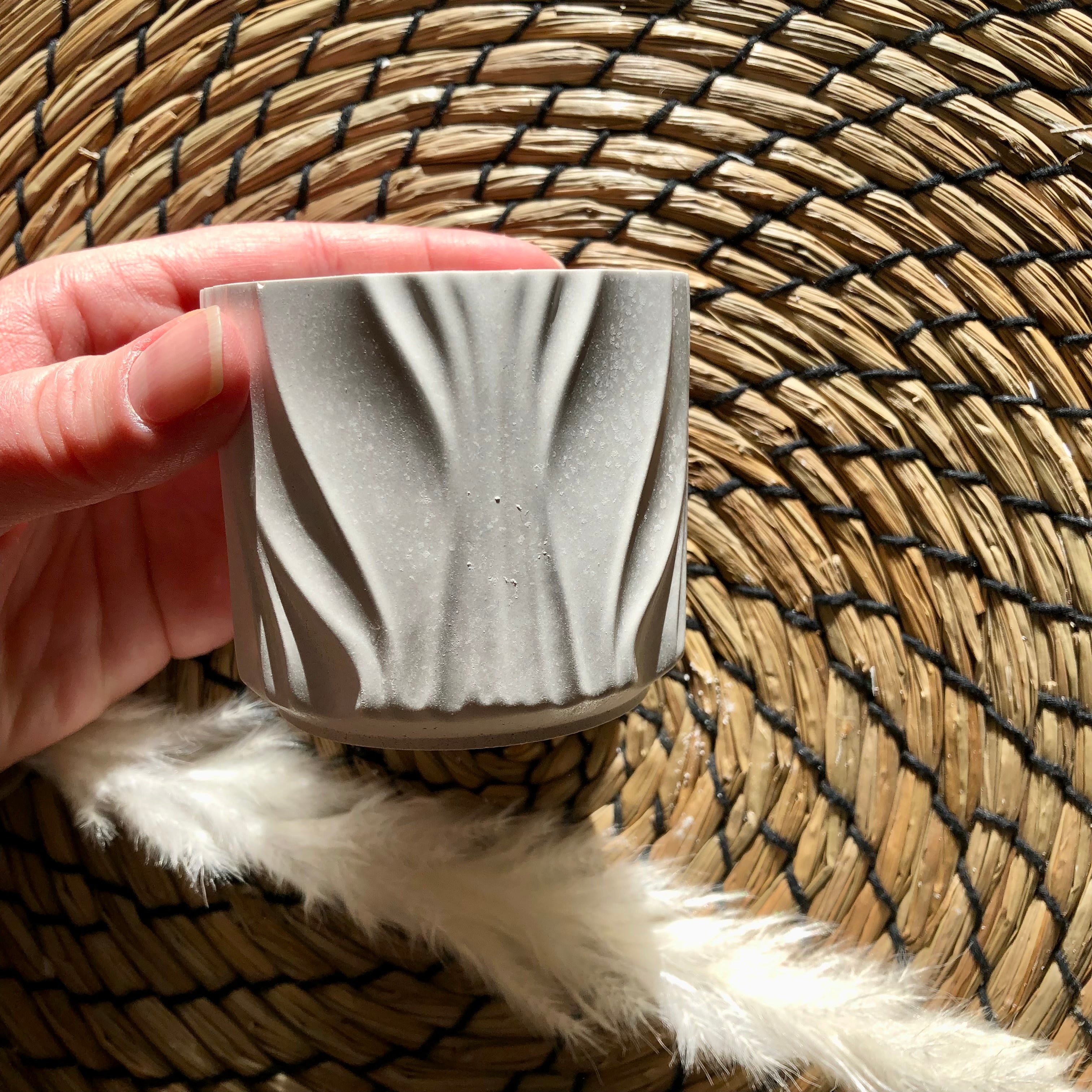 Mini Vase mit Ornamenten