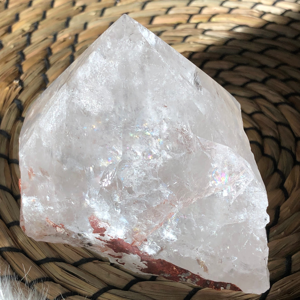 Bergkistallspitze anpoliert aus Brasilien (groß)