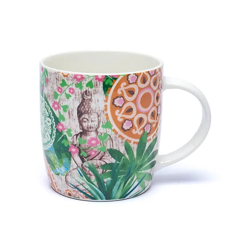 Teetasse mit Sieb „Buddha Paradies“
