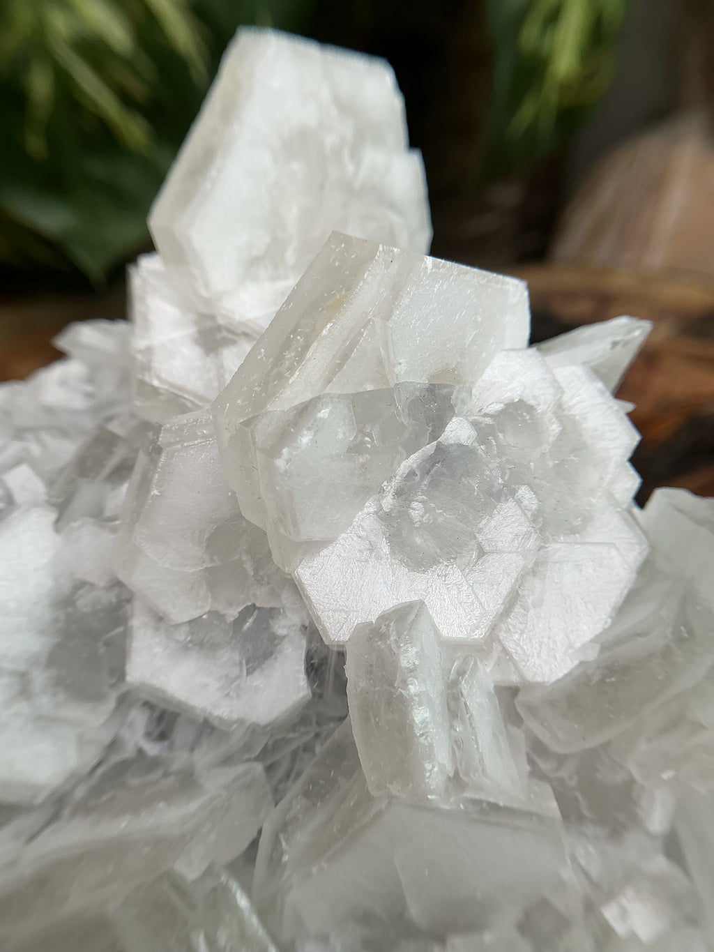 Calcit in fantastischer Hexagon Formation