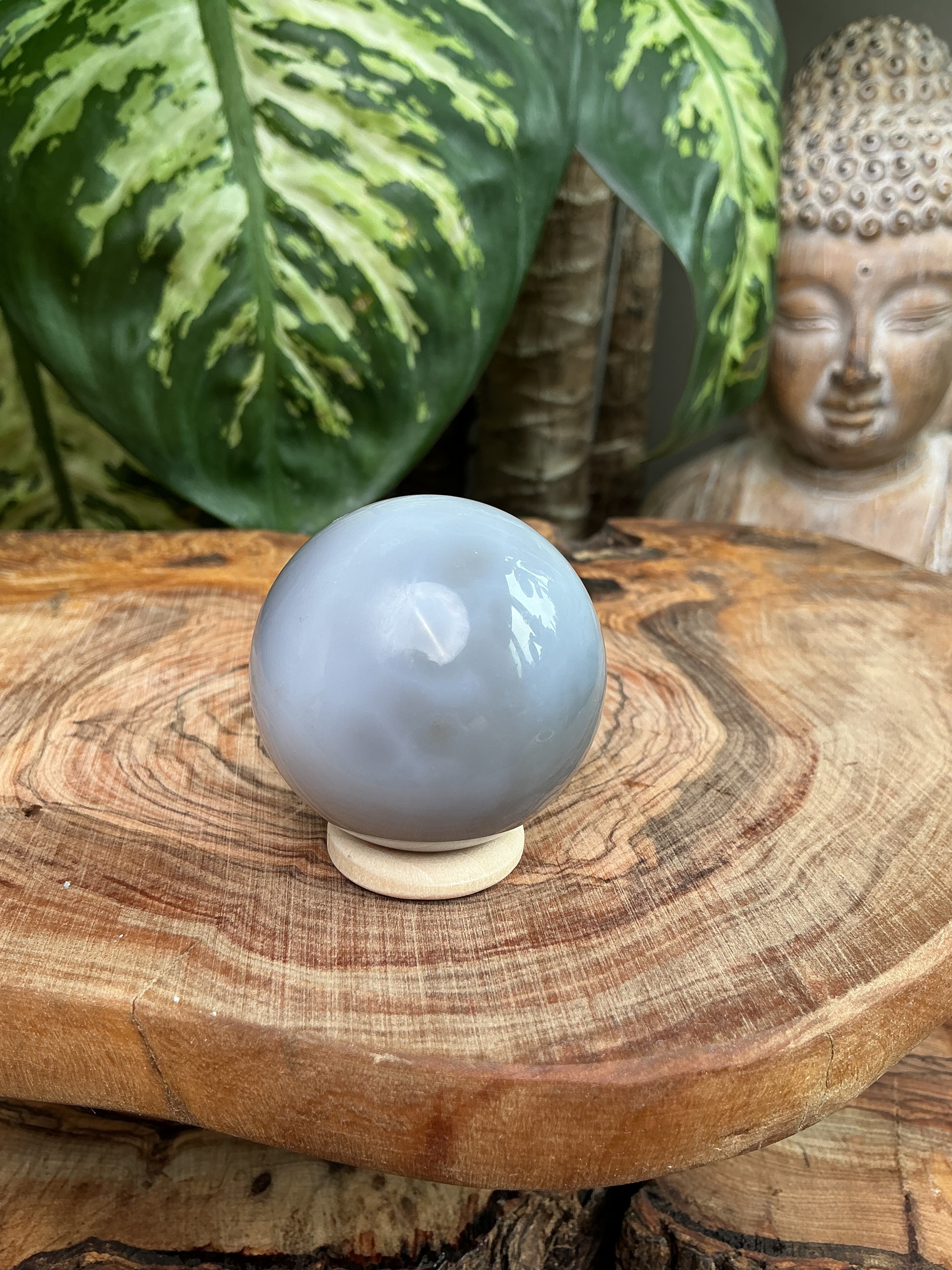 Druzy Achat Kugel