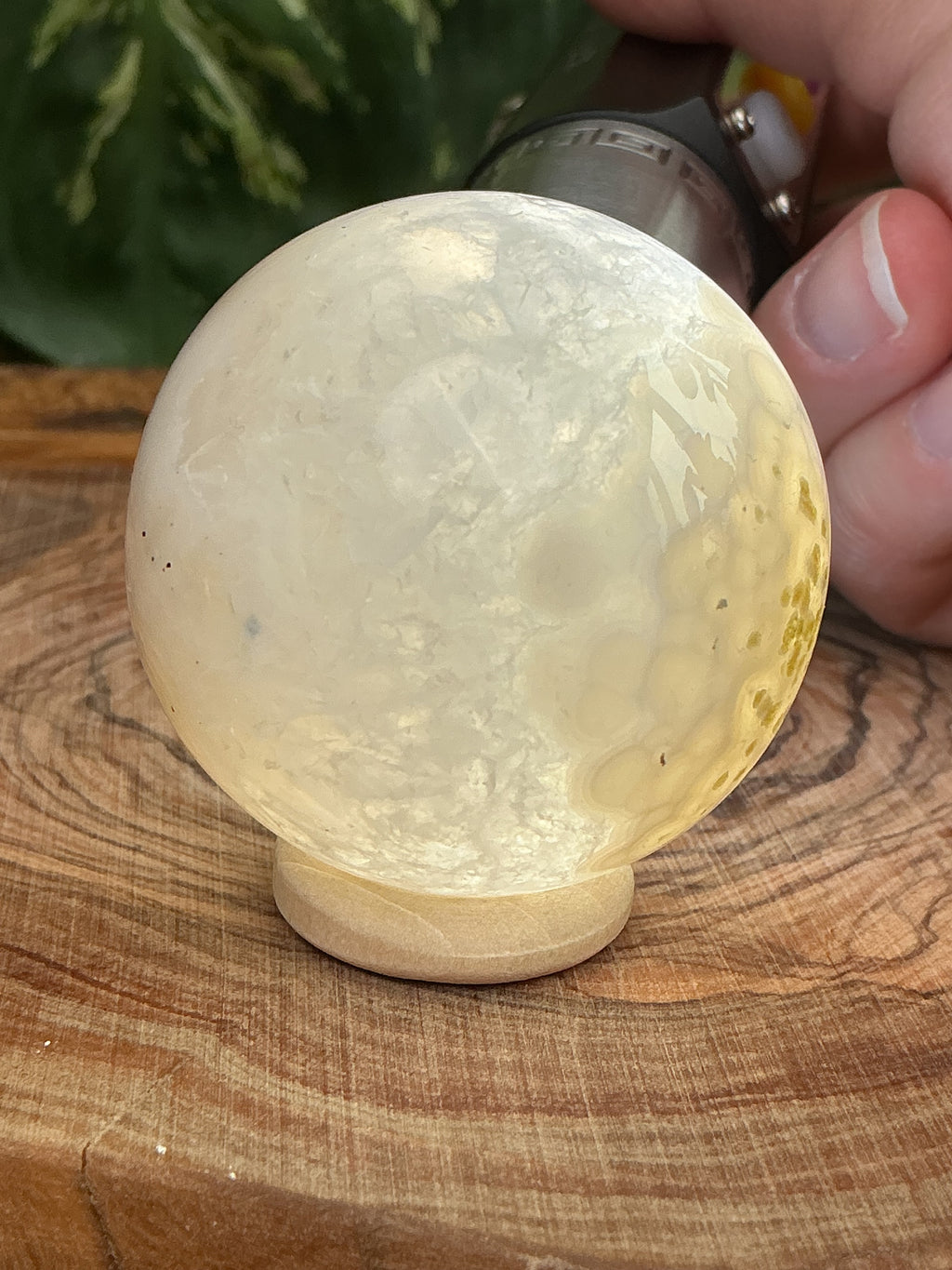 Druzy Achat Kugel